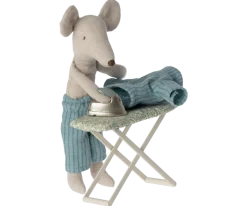 Maileg Iron and Ironing Board, Mouse- Maileg|Toys