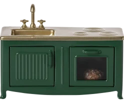 Maileg Kitchen, Mouse - Dark Green- Maileg|Toys
