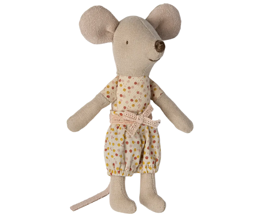 Maileg Little Sister Mouse in Matchbox- Maileg|Soft Toys