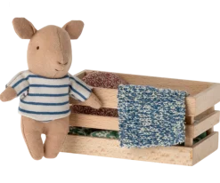 Maileg Pig, Baby in Box (Boy)- Maileg|Toys