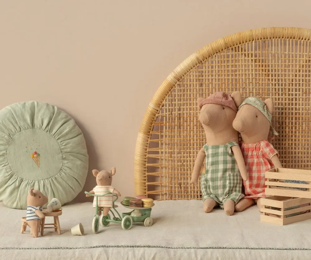 Maileg Pig, Baby in Box (Boy)- Maileg|Toys