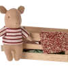 Maileg Pig, Baby in Box (Girl)- Maileg|Toys