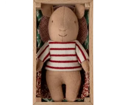 Maileg Pig, Baby in Box (Girl)- Maileg|Toys