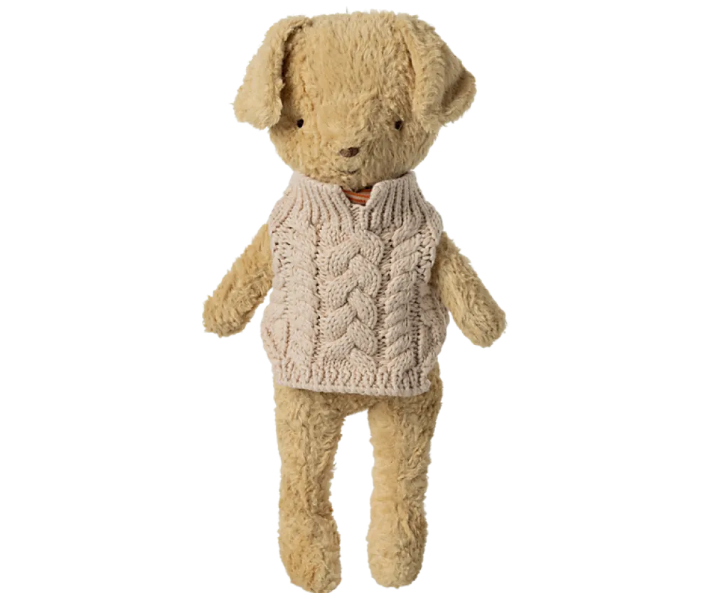 Maileg Puppy Supply, Sweater (Sand)- Maileg|Toys