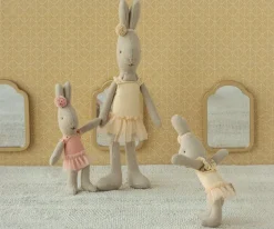 Maileg Rabbit, Micro - Ballet Suit & Skirt Cream- Maileg|Toys
