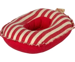 Maileg Red Stripe Rubber Boat for Small Mouse- Maileg|Toys