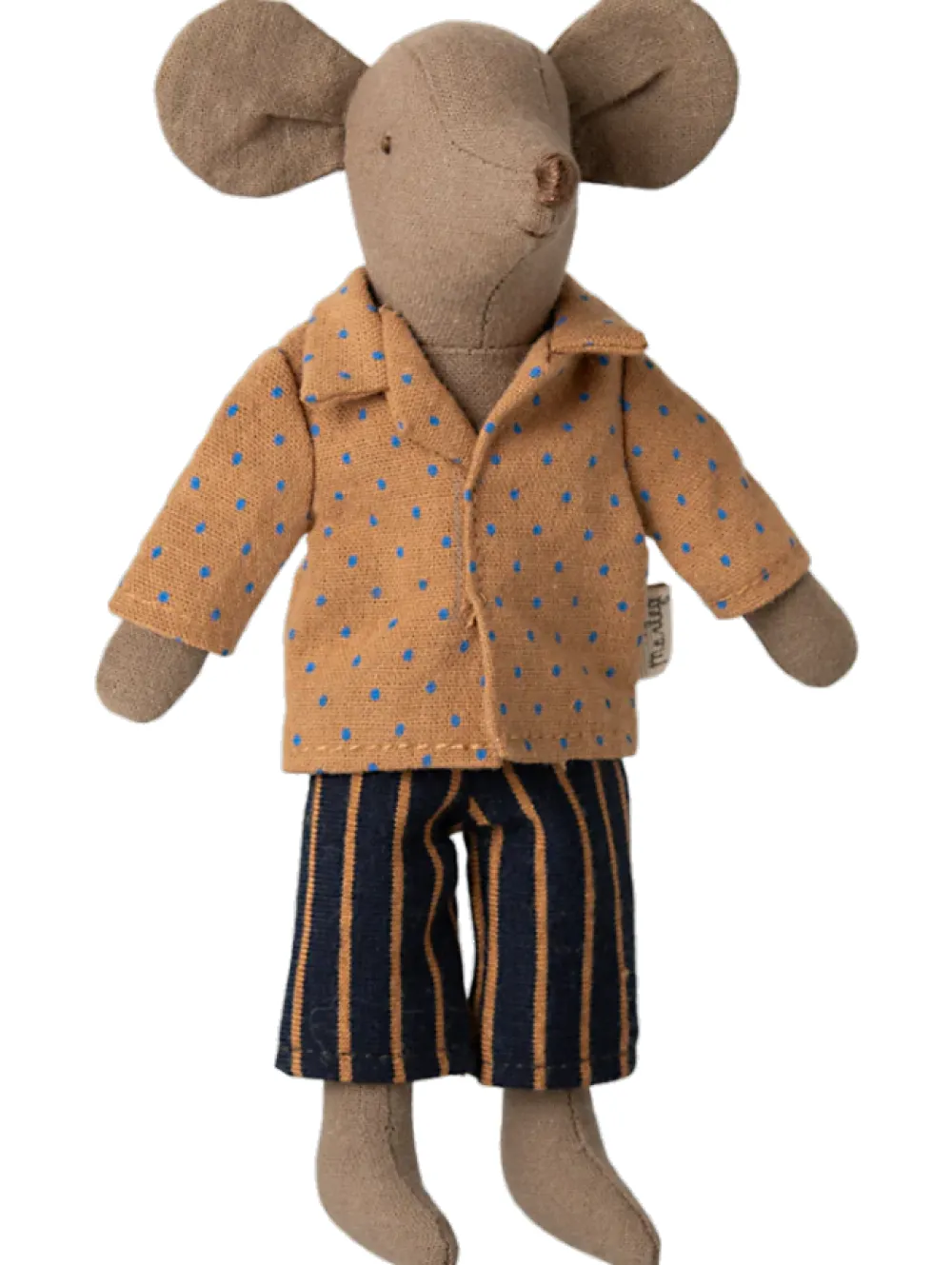 Maileg Shirt & Striped Pants, Dad Mouse- Maileg