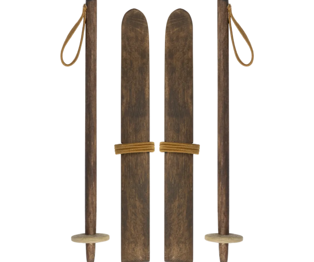 Maileg Ski & Ski Poles, Big Sister & Big Brother- Maileg|Toys