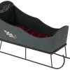 Maileg Sleigh, Medium - Green- Maileg|Toys