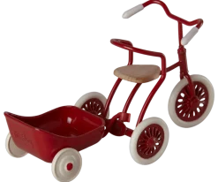 Maileg Tricycle hanger, Mouse (Red)- Maileg|Toys