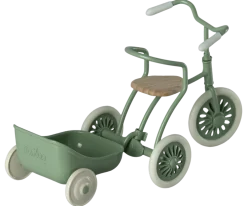 Maileg Tricycle Hanger, Mouse (Green)- Maileg|Toys