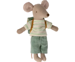 Maileg Tricycle Mouse, Big Brother (Mint)- Maileg|Toys