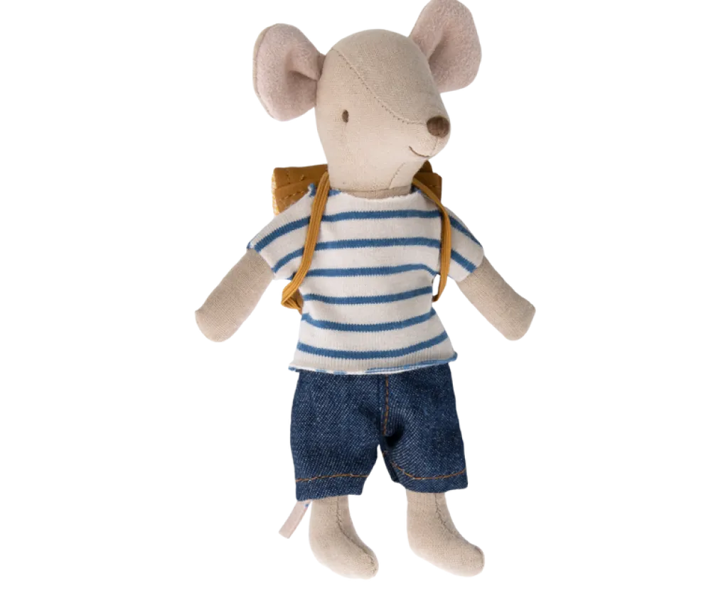Maileg Tricycle Mouse, Big Brother (Blue)- Maileg|Toys