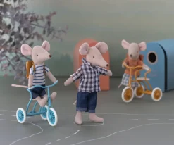 Maileg Tricycle Mouse, Big Brother (Blue)- Maileg|Toys