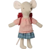 Maileg Tricycle Mouse, Big Sister (Red)- Maileg|Toys