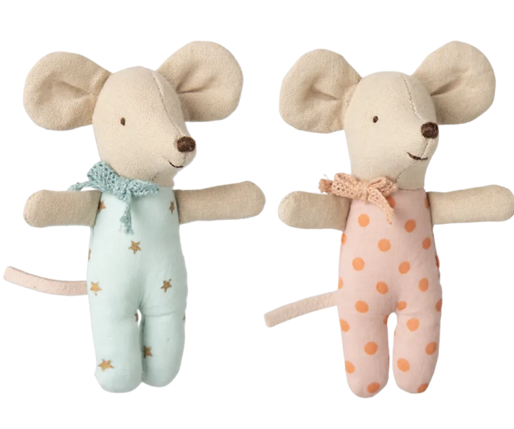 Maileg Twins, Baby Mice in Matchbox- Maileg|Toys