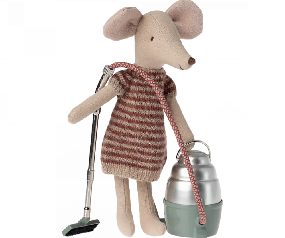 Maileg Vacuum Cleaner, Mouse- Maileg|Toys