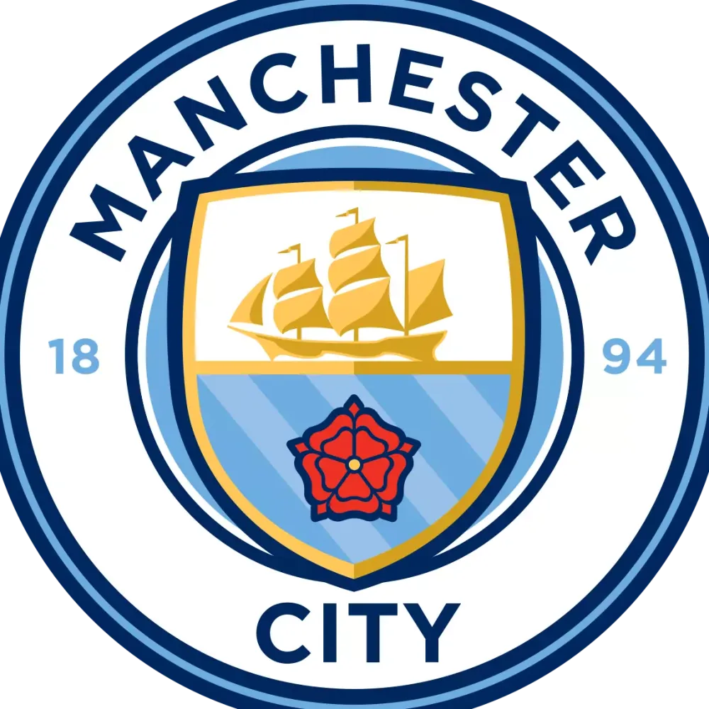 Manchester City Football Club Large Sticker- Football Clubs|Souvenirs