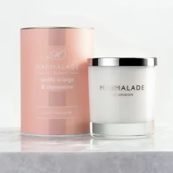 Marmalade of London Seville Orange & Clementine Glass Candle- Home Fragrance