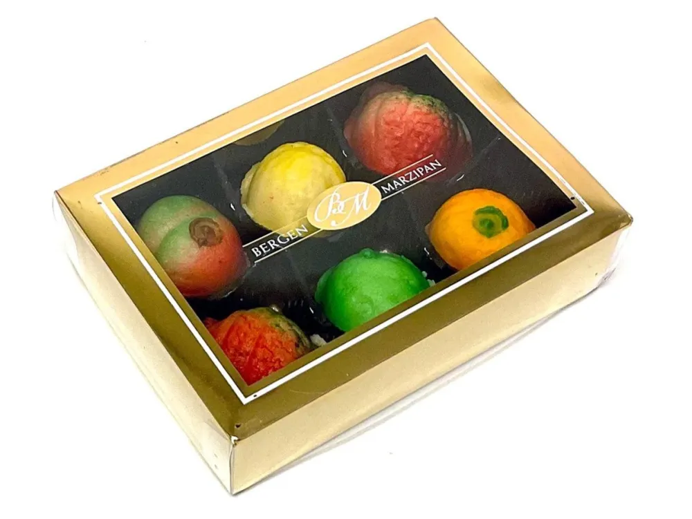 Marzipan Fruit Basket- Sweets