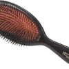 Mason Pearson B2 Small Extra Pure Bristle Dark Ruby Hairbrush- Brushes & Combs