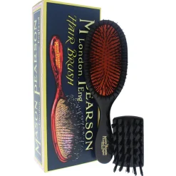 Mason Pearson B3 Handy Bristle Dark Ruby Hairbrush- Brushes & Combs