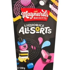 Maynards Liquorice Allsorts Carton 350g- Sweets