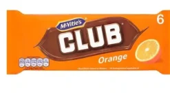 McVitie's Club Orange- Biscuits