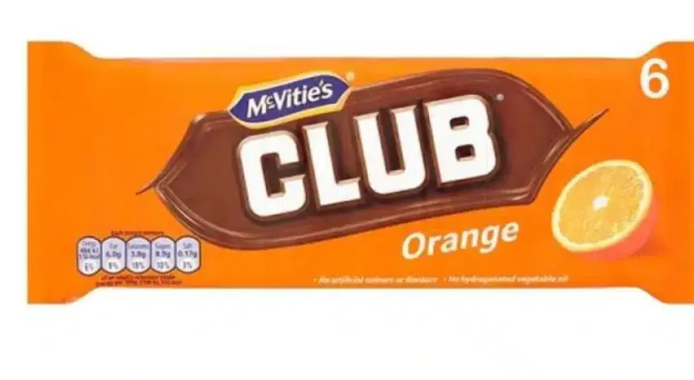 McVitie's Club Orange- Biscuits