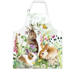 Michel Design Works Bunny Meadow Chef Apron- Aprons