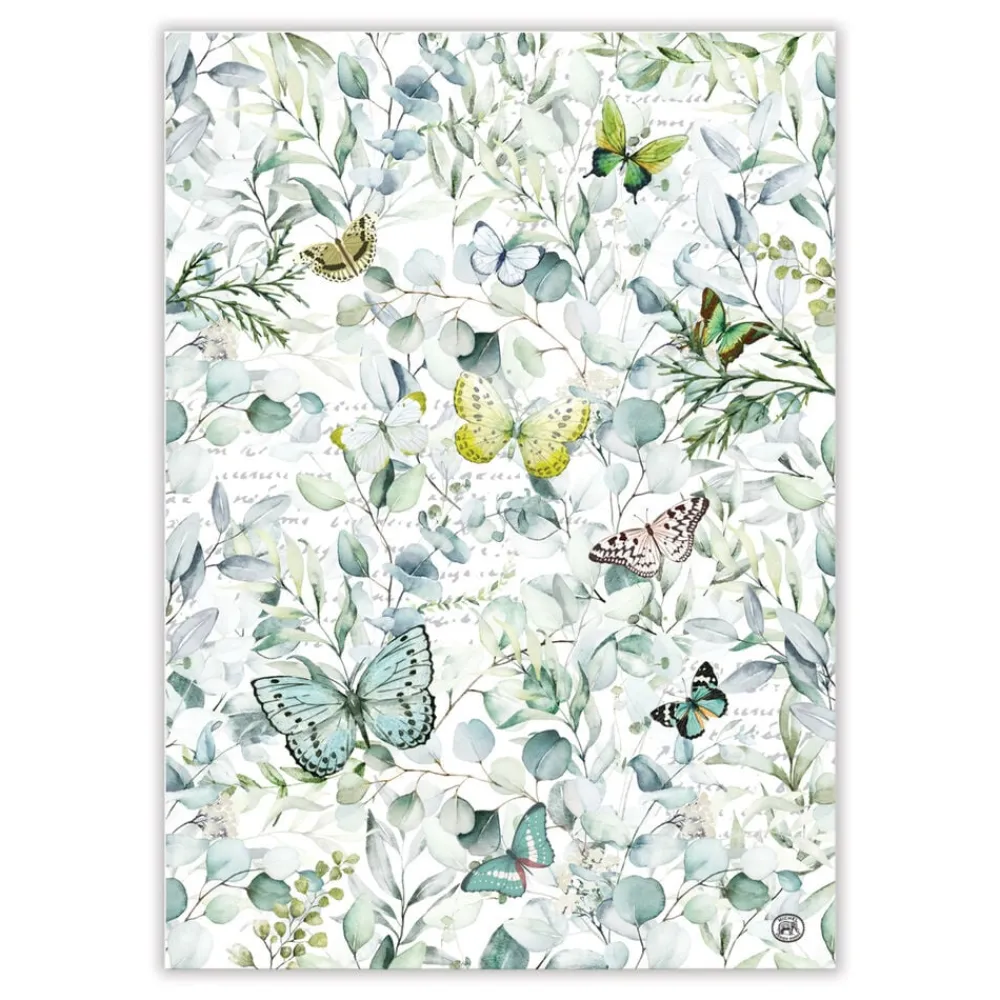 Michel Design Works Butterfly Fields Kitchen Towel- Tea Towels