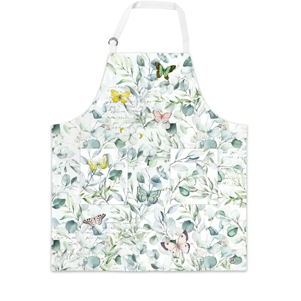 Michel Design Works Butterfly Fields Chef Apron- Aprons