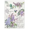 Michel Design Works French Lilacs Kitchen Towel- Tea Towels