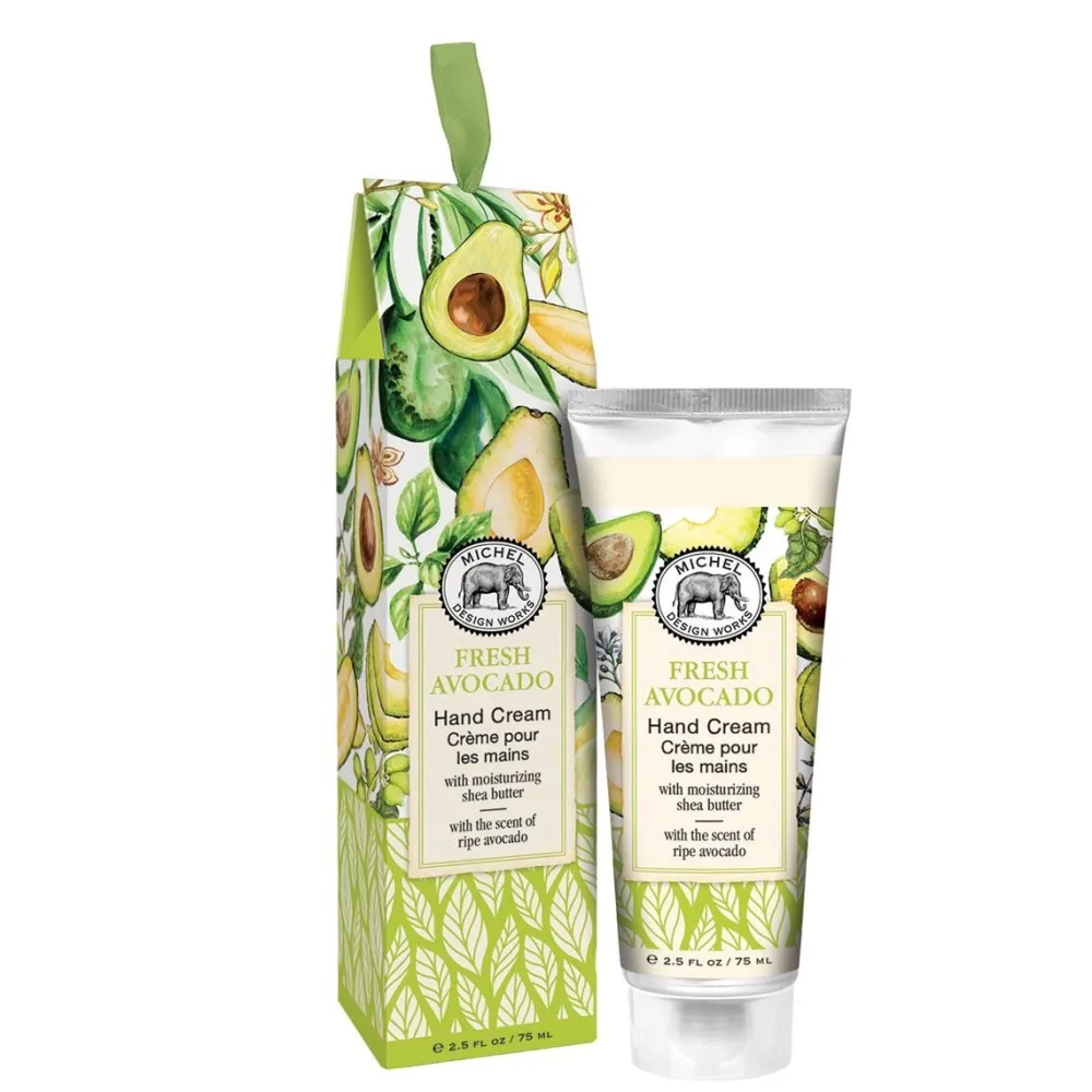 Michel Design Works Fresh Avocado Large Hand Cream- Lotions & Creams