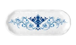 Michel Design Works Indigo Seas Melamine Accent Tray- Trays|Tea Trays