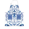 Michel Design Works Indigo Seas Chef Apron- Aprons