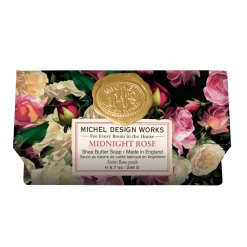 Michel Design Works Midnight Rose Large Bath Bar Soap- Bar Soaps