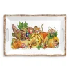 Michel Design Works Pumpkin Prize Melamine Large Tray- Trays|Tea Trays