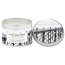 Michel Design Works Sea Salt & Sand Travel Candle- Home Fragrance