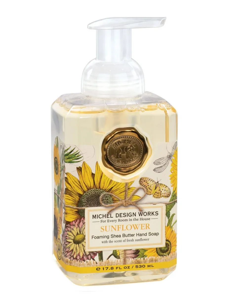 Michel Design Works Sunflower Foaming Hand Soap- Liquid Hand Soap