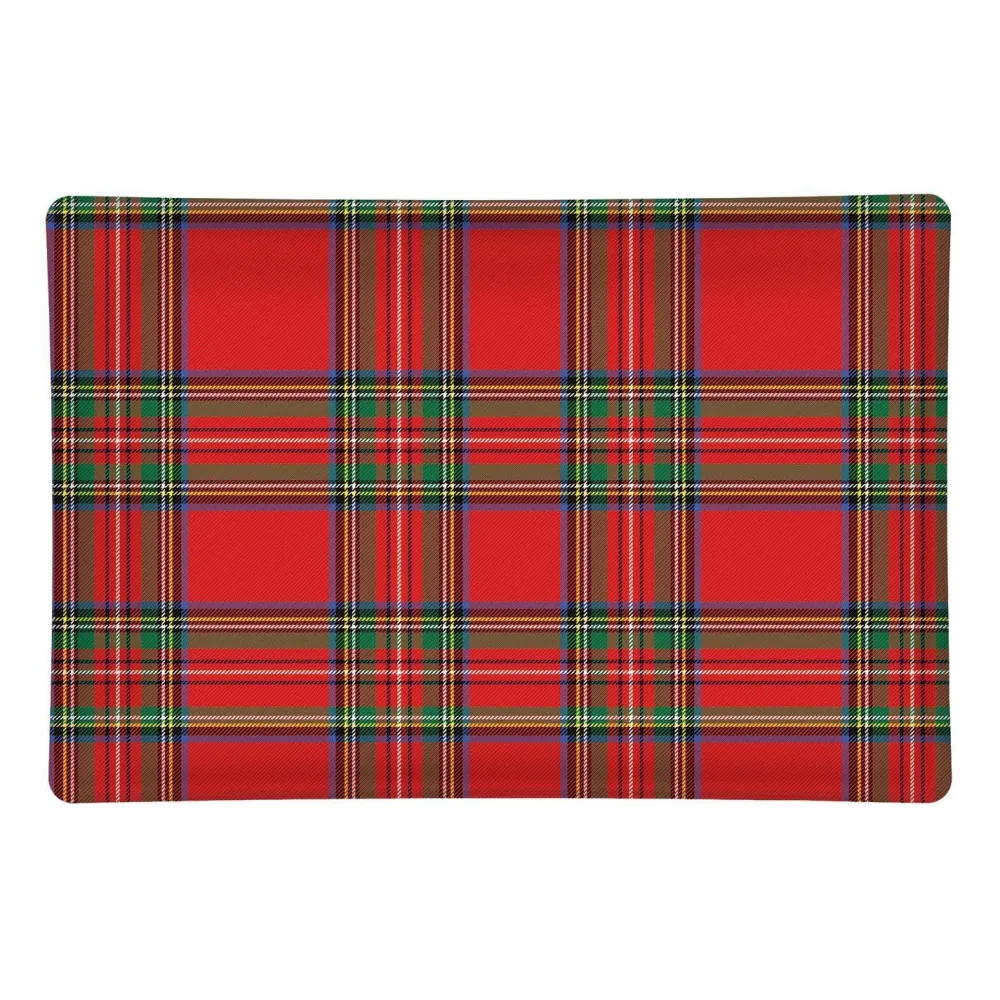 Michel Design Works Tartan Glass Soap Dish- Bath Accessories