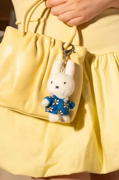 Miffy Blue Daisy Bag Charm- Childrenswear|Toys