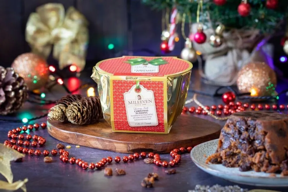 Mileeven Luxury Irish Christmas Pudding 454g- Cakes & Pies