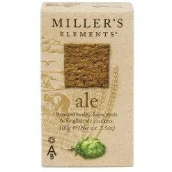 Miller's Elements Ale Crackers- Crackers & Savory Snacks