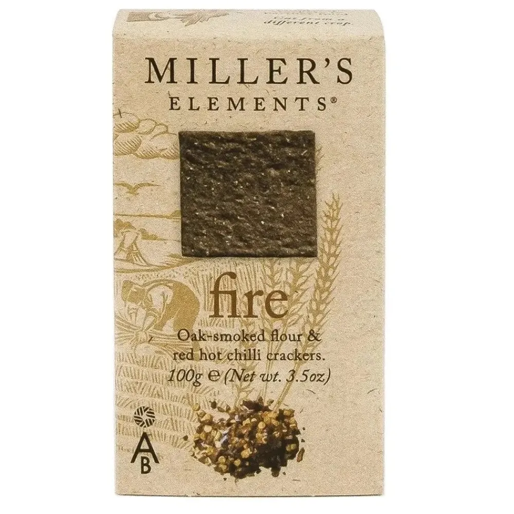 Miller's Elements Fire Crackers- Crackers & Savory Snacks