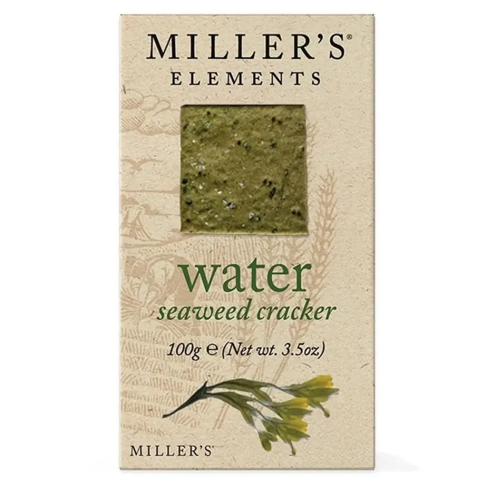 Miller's Elements Water Crackers- Crackers & Savory Snacks