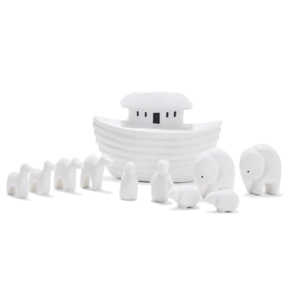 Miniature Noah's Ark Set- Home Accents