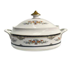 Minton Stanwood 9.5" Oval Covered Veg Bowl- Vintage Minton Stanwood