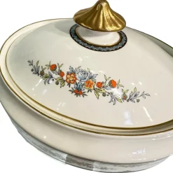 Minton Stanwood 9.5" Oval Covered Veg Bowl- Vintage Minton Stanwood