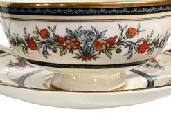 Minton Stanwood Soup Bowl & Saucer- Vintage Minton Stanwood